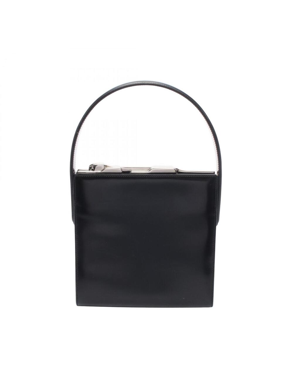 Cartier Panthere Handbag Leather Black #304368C75B